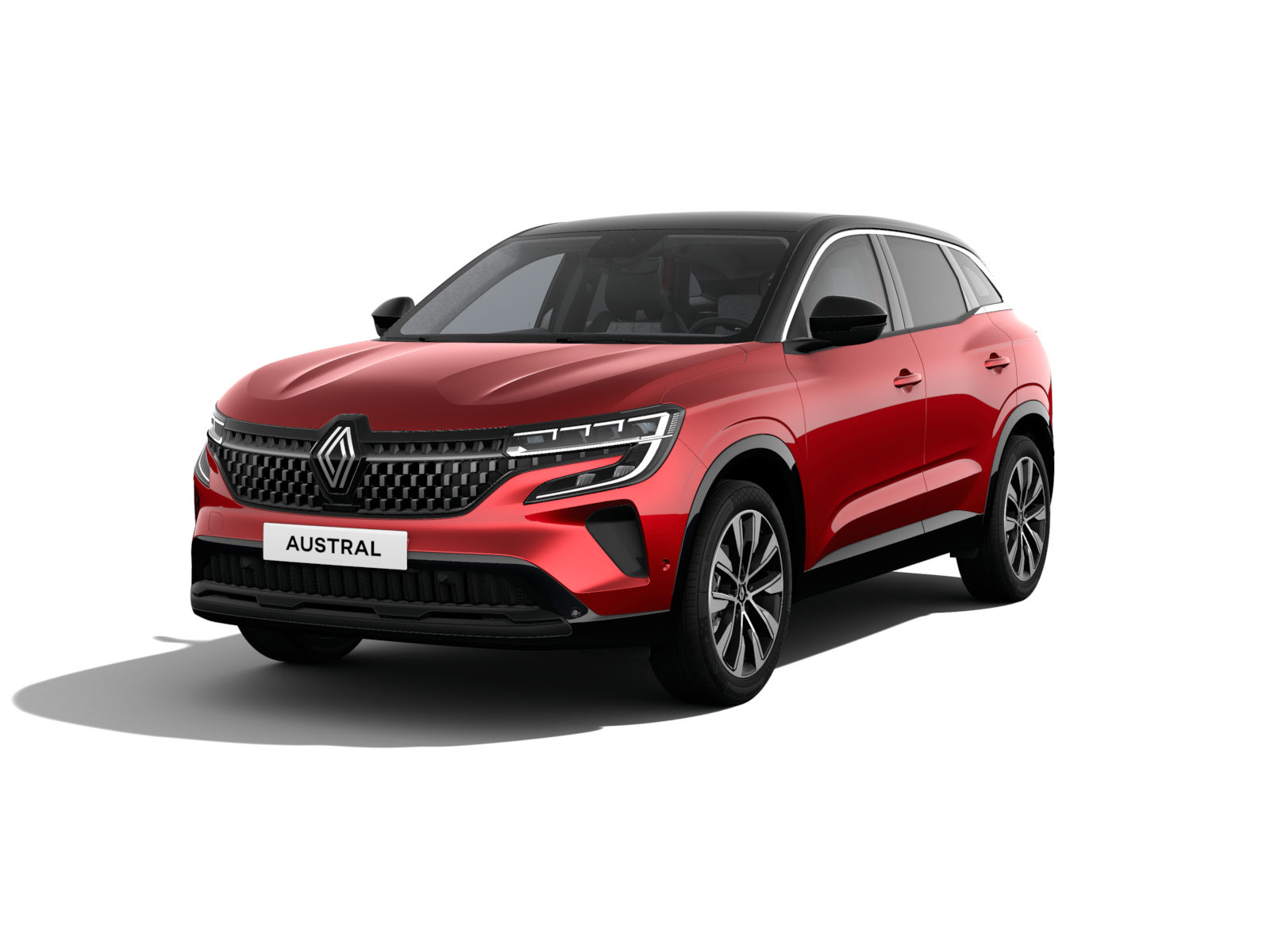 Renault AUSTRAL E-TECH FULL HYBRID – rouge flamme avec toit en noir étoile